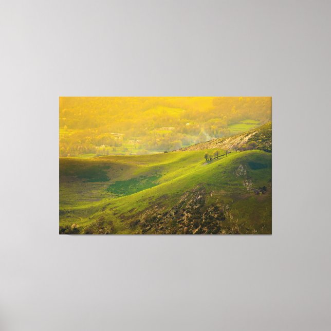 Beautiful Scenery of the Hills Canvas Print (Front)