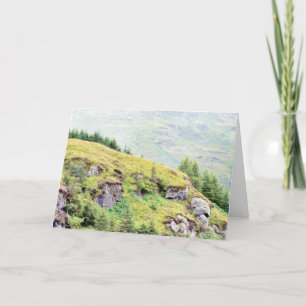 Beautiful Scottish Countryside Card