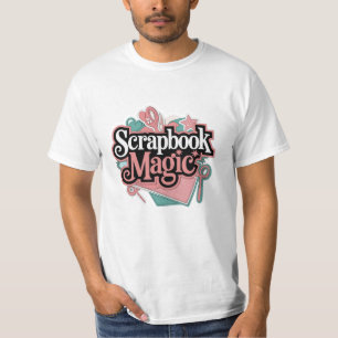 Beautiful Scrapbooking-Themed Art T-Shirt