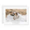 Beautiful Script Wedding Photo