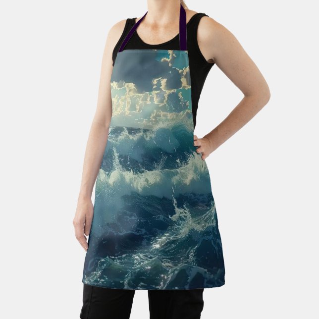 beautiful sea and waves apron (Insitu)
