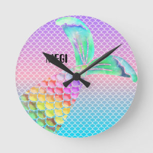 Beautiful sea beaches and mermaids round clock