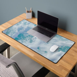 beautiful sea foam desk mat