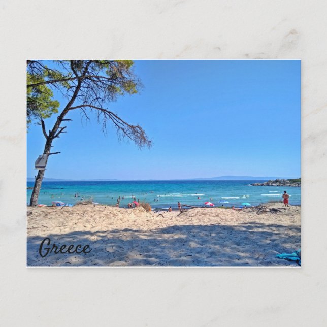 Beautiful sea Greece postcard (Front)