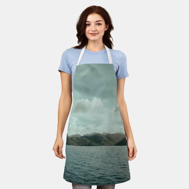 Beautiful Sea Life Apron (Worn)