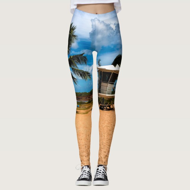 Beautiful Sea Life Leggings (Front)