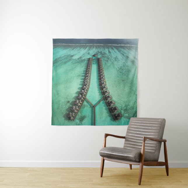 Beautiful Sea Life Tapestry (In Situ)