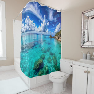 Beautiful Sea Shower Curtain