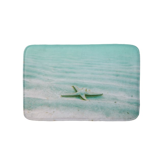 Beautiful Sea Star Bath Mat (Front)