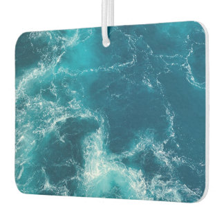 Beautiful sea waves air freshener