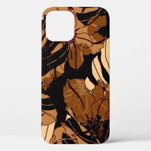 Beautiful seamless floral pattern background. iPhone 12 case