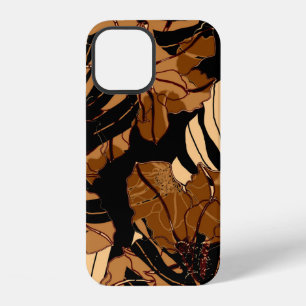 Beautiful seamless floral pattern background. iPhone 12 case