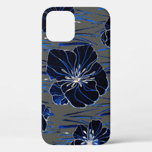 Beautiful seamless pattern with watercolor stylize iPhone 12 case