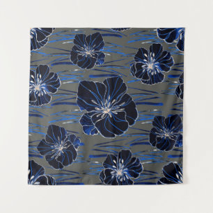 Beautiful seamless pattern with watercolor stylize tapestry