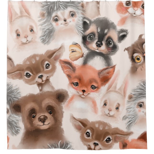 Beautiful seamless, tileable, watercolor pattern w (Front)