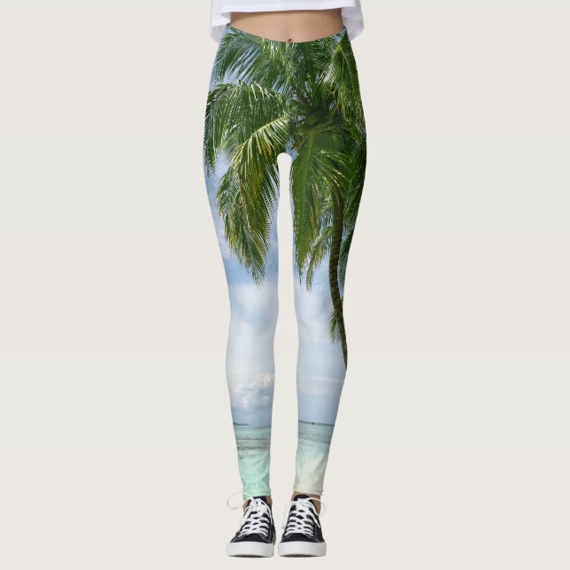 Beautiful Seascape Leggings (Front)