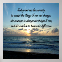 BEAUTIFUL SERENITY PRAYER OCEAN PHOTO