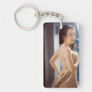 Beautiful Sexy Hot Model Photo Key Chain