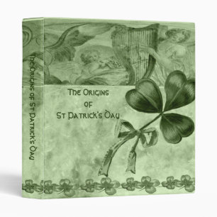 Beautiful Shamrocks Binder
