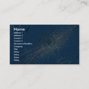 Beautiful Shattered glass Business Card