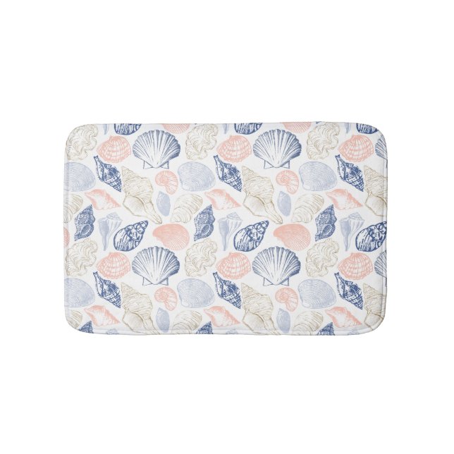Beautiful Shells  Bath Mat (Front)