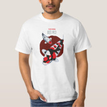 Beautiful Showa Koi Fish T-Shirt – Elegant