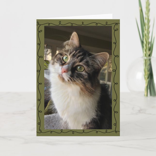 Beautiful Siberian Note Card (Front)