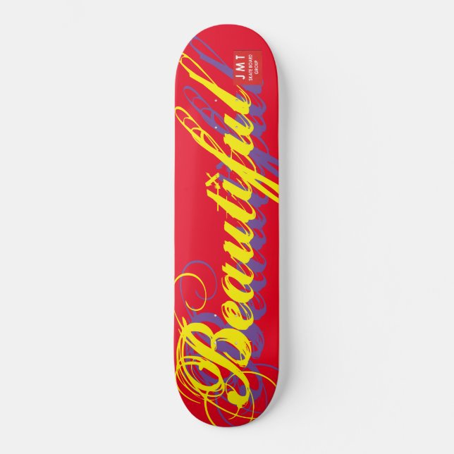 BEAUTIFUL SKATEBOARDS /JMT SKATEBOARDS (Front)