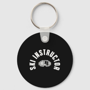 Beautiful Ski Pocket Design Ski Lessons Skier Coac Keychain