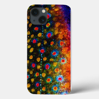 Beautiful Skin, Brook Trout iPhone 13 Case