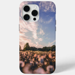 beautiful sky over the plain iPhone 15 pro max case