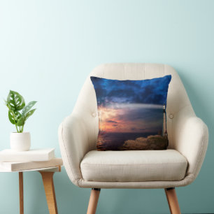 beautiful sky throw pillow