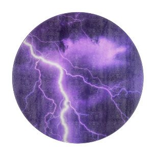 beautiful sky, thunder cutting board