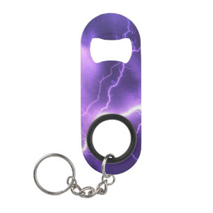 beautiful sky, thunder keychain bottle opener