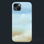 Beautiful Skyscape with Fluffy Clouds iPhone 13 Case<br><div class="desc">Doesn’t this skyscape just make you want to go outside and look up? Fluffy clouds float across a beautiful blue skyscape,  making it feel as if you are looking out of a plane window. Purchase a copy today!</div>