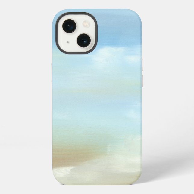 Beautiful Skyscape with Fluffy Clouds iPhone Case (Back)