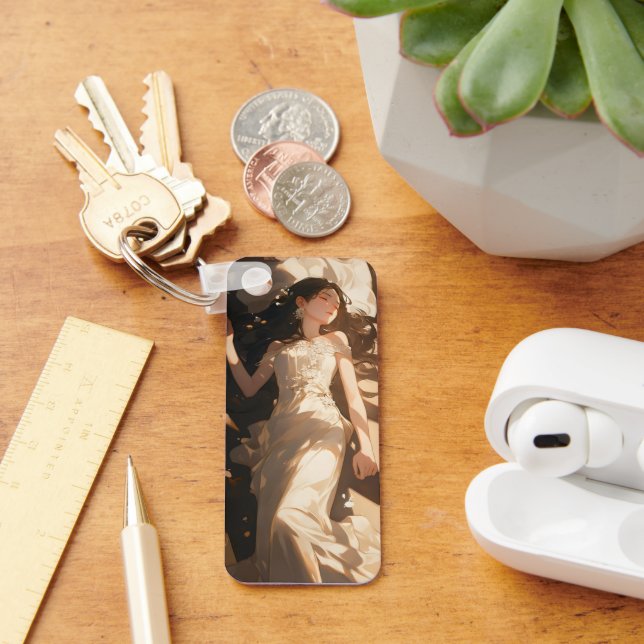 Beautiful Sleeping Bride Anime Keychain (Desk)