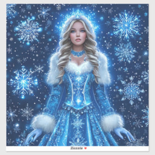 Beautiful Snow Maiden