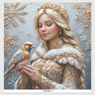 Beautiful Snow Maiden