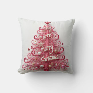 Beautiful snowflake pattern cushion