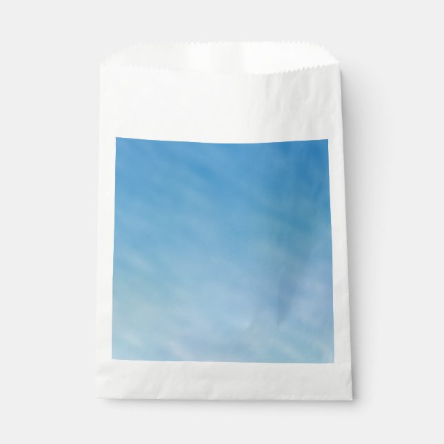 Beautiful Soft Blue Sky with Dreamy Clouds Favour Bag (Front)