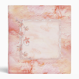 Beautiful Soft Pink Binder