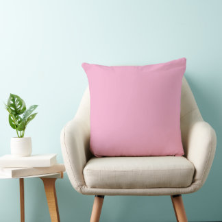 beautiful soft pink throw pillow