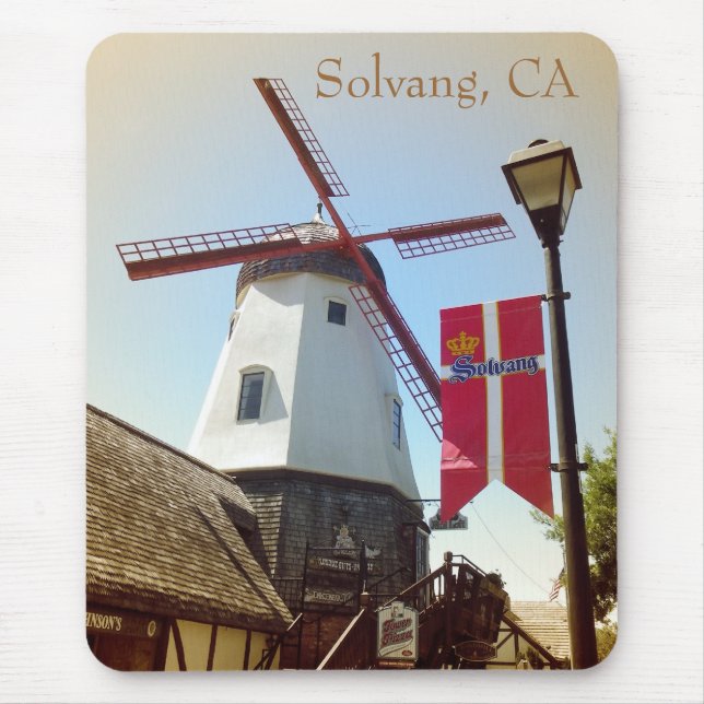 Beautiful Solvang Mousepad! Mouse Pad (Front)