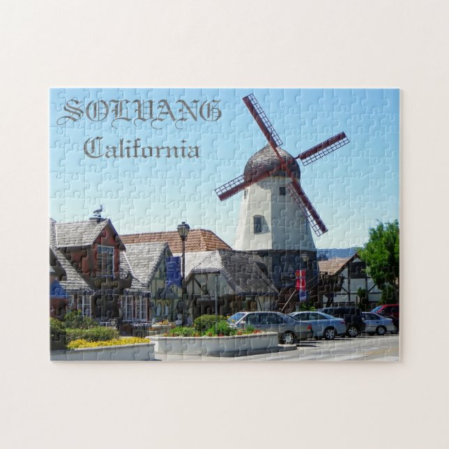 Beautiful Solvang Puzzle! Jigsaw Puzzle (Horizontal)