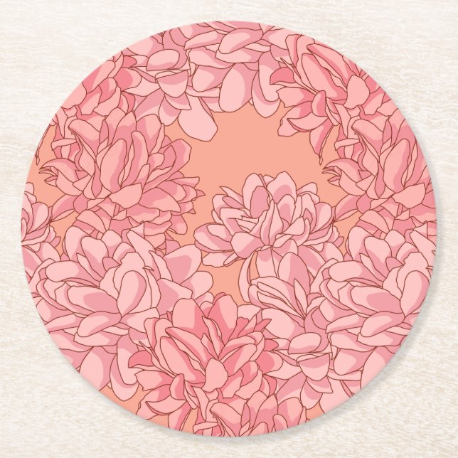 Beautiful Songs Paper Coaster (Front)