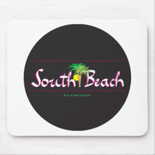 Beautiful South Beach, Florida Mouse Pad