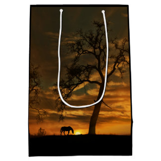 Beautiful Southwestern Horse Gift Bag