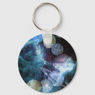 Beautiful Space Keychain