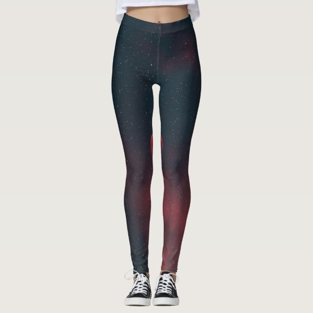 Beautiful Space Leggings (Front)